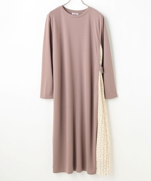 セール 脇プリーツワンピース ハニーズ Honeys D Fashion セール 脇プリーツワンピース ハニーズ Honeys D Fashion