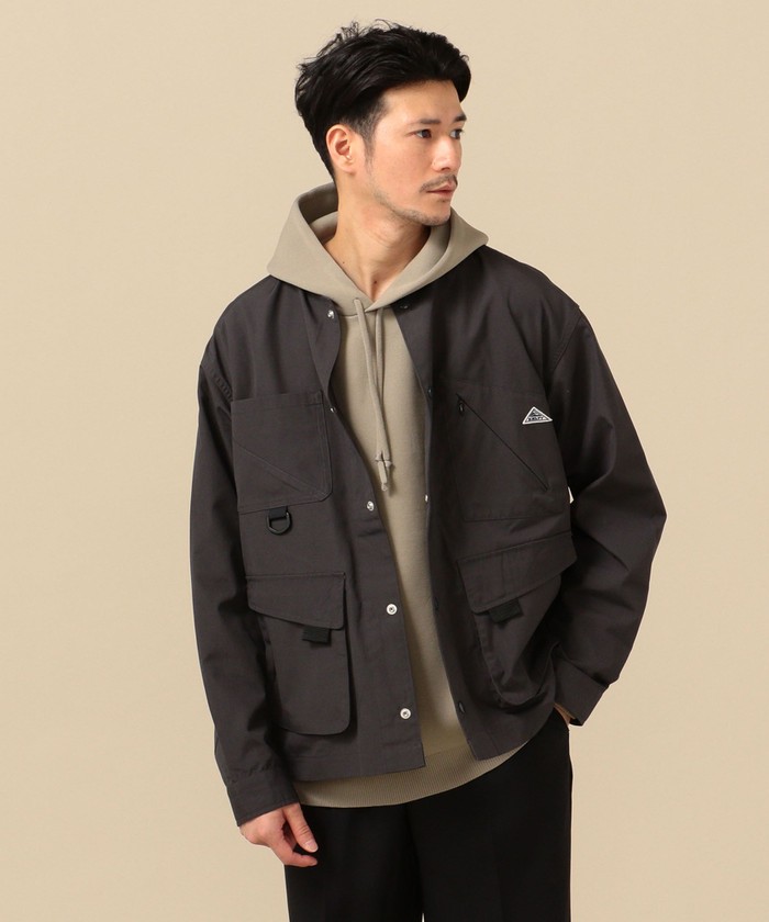 セール】【SHIPS別注】KELTY: ウェザークロス メッシュ ノーカラー
