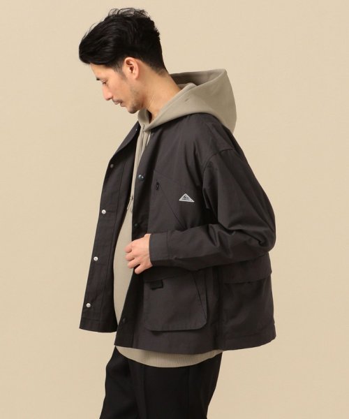 【SHIPS別注】KELTY: ウェザークロス メッシュ ノーカラー ジャケット
