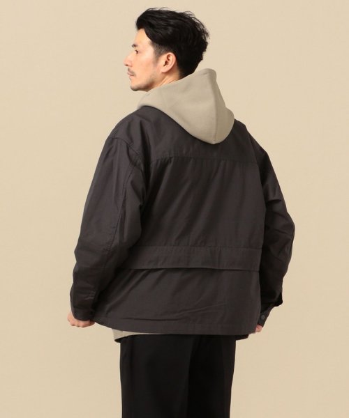 【SHIPS別注】KELTY: ウェザークロス メッシュ ノーカラー ジャケット