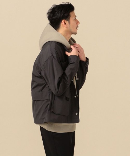 【SHIPS別注】KELTY: ウェザークロス メッシュ ノーカラー ジャケット