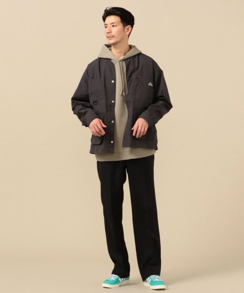 【SHIPS別注】KELTY: ウェザークロス メッシュ ノーカラー ジャケット