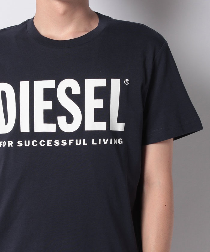 DIESEL T－DIEGO－LOGO ディーゼル ロゴプリント Tシャツ 00SXED 