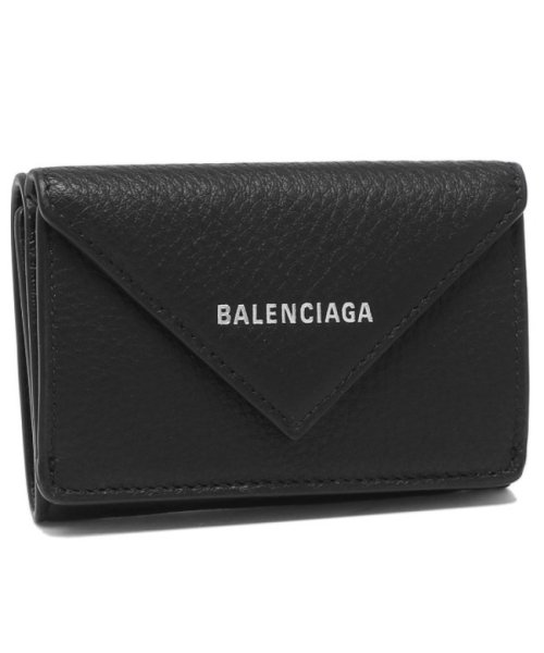 クーポン バレンシアガ 折財布 レディース Balenciaga Dlq0n 1000 ブラック バレンシアガ Balenciaga D Fashion