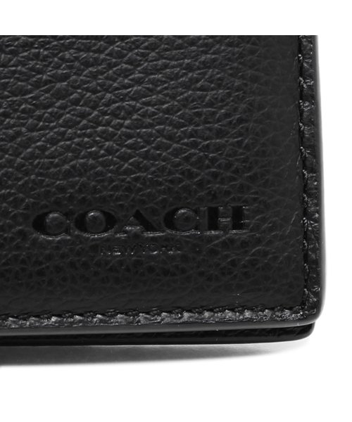 セール コーチ 折財布 アウトレット メンズ Coach F Blk ブラック コーチ Coach D Fashion