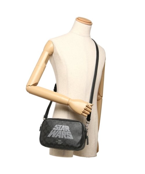 コーチ ショルダーバッグ アウトレット メンズ レディース Coach F009 Svpld グレー ブラックマルチ コーチ Coach D Fashion