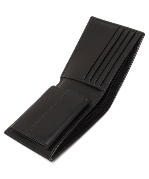 セール ダンヒル Dunhill 財布 メンズ ダンヒル 財布 Dunhill L2v332a Micro D Eight 2つ折り財布 ブラック ダンヒル Dunhill D Fashion