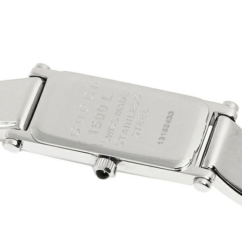 グッチ Gucci 時計 レディース 腕時計 Gucci グッチ 1500シリーズ Ya ブラック シルバー 腕時計 ウォッチ グッチ Gucci D Fashion