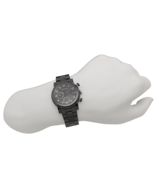 グッチ 腕時計 メンズ GUCCI YA101352 ブラック