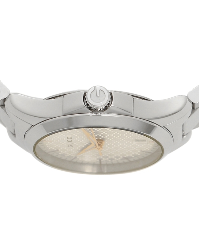 GUCCI vintage 腕時計 レディース グッチ 腕時計 レディース GUCCI YA126593 シルバー(503521982
