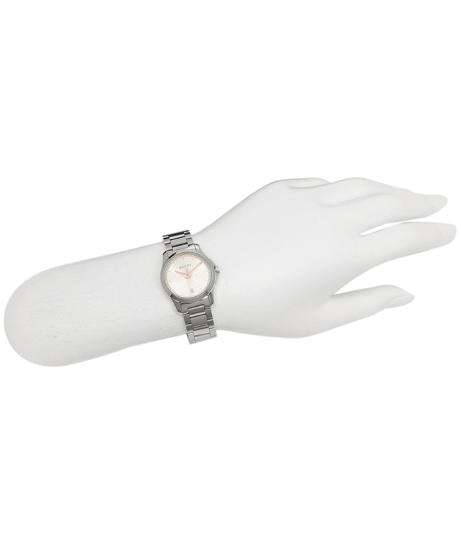 GUCCI vintage 腕時計 レディース グッチ 腕時計 レディース GUCCI YA126593 シルバー(503521982