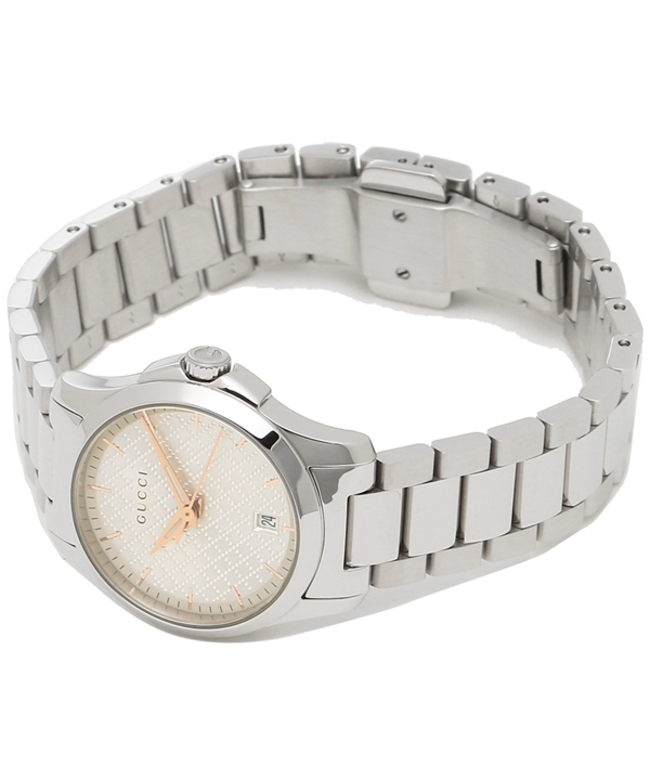 GUCCI vintage 腕時計 レディース グッチ 腕時計 レディース GUCCI YA126593 シルバー(503521982