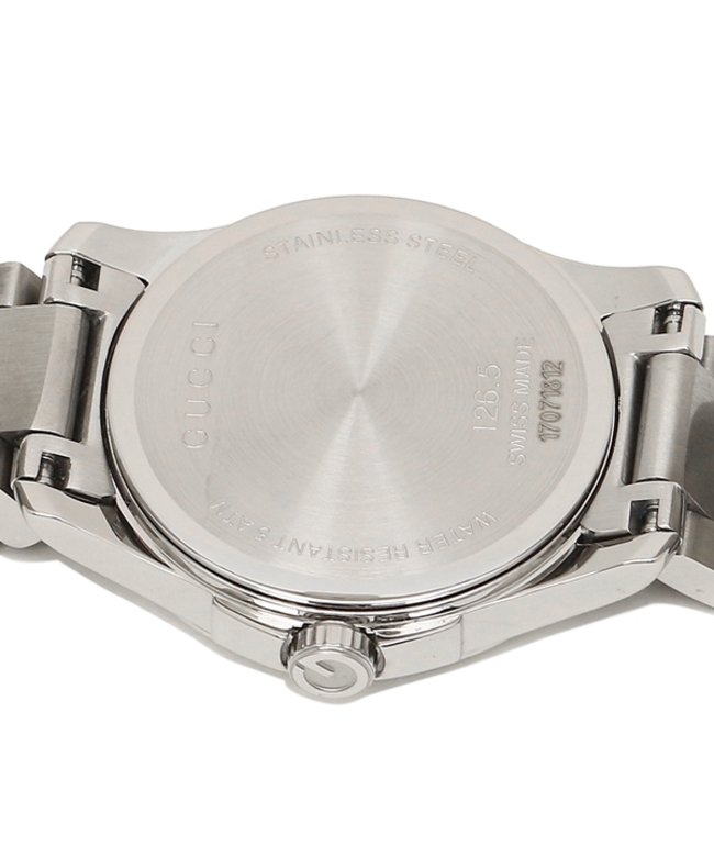 GUCCI vintage 腕時計 レディース グッチ 腕時計 レディース GUCCI YA126593 シルバー(503521982