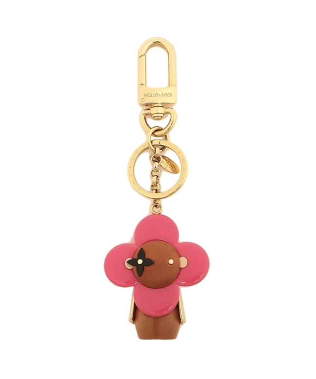 Louis Vuitton キーホルダー ピンク Louis Vuitton Pink Monogram Leather Multi-Pochette Lanyard