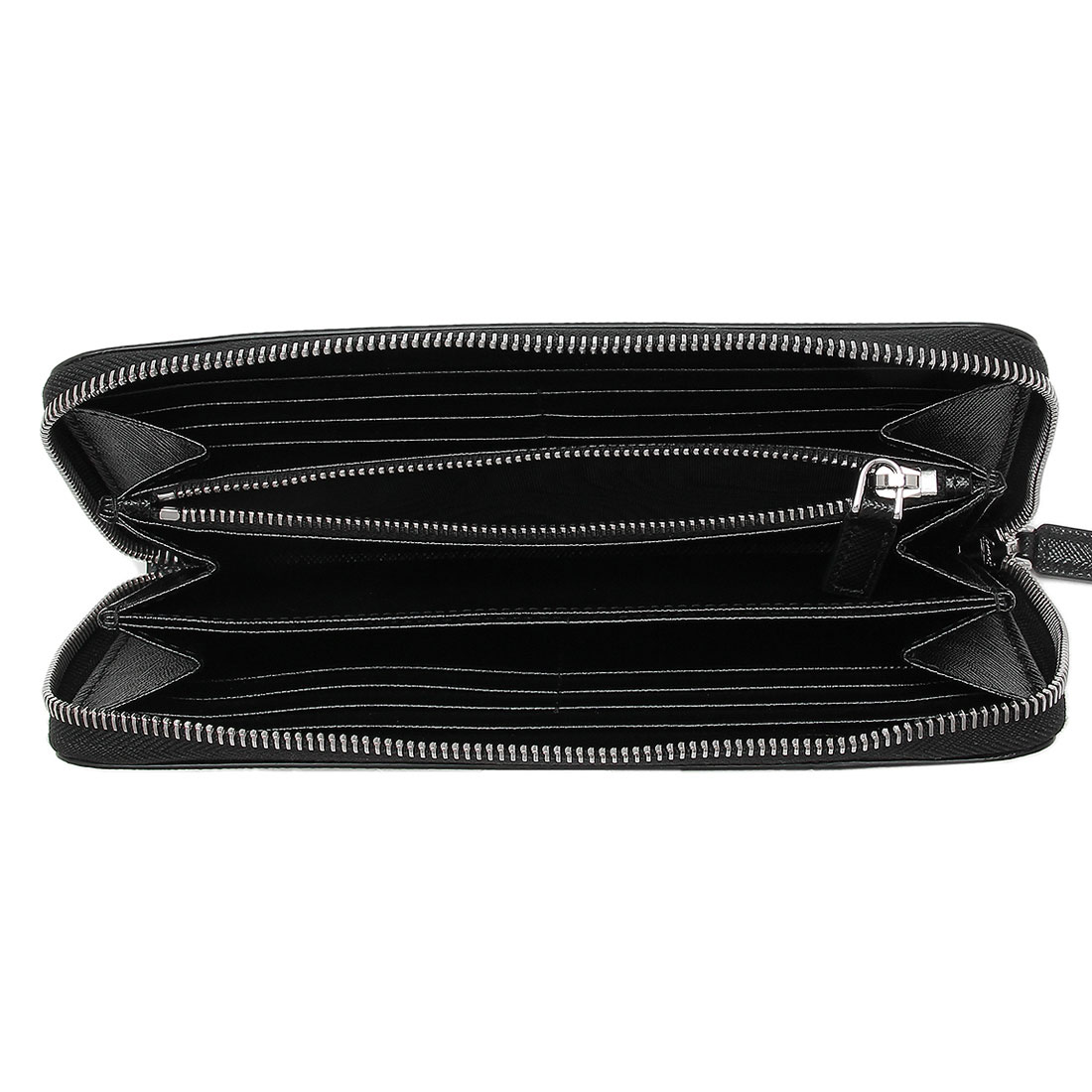 プラダ PRADA 長財布 メンズ PRADA 2ML317 QME F0002 ブラック プラダ PRADA 長財布 メンズ PRADA 2ML317 QME F0002 ブラック