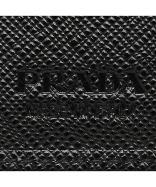 セール プラダ 折り財布 メンズ Prada 2mo513 Qhh F0002 ブラック プラダ Prada D Fashion