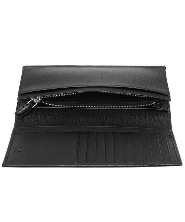 プラダ PRADA メンズ 長財布 PRADA 2MV836 QHH F0002 ブラック プラダ PRADA メンズ 長財布 PRADA 2MV836 QHH F0002 ブラック