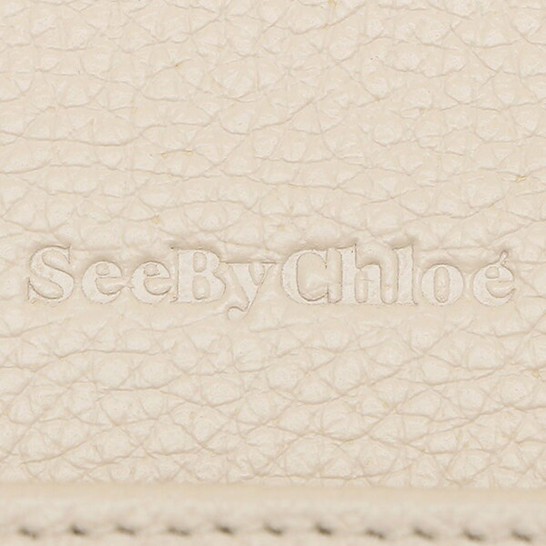 シーバイクロエ　長財布　ベージュ　イエロー シーバイクロエ See By Chloe 財布 長財布 レディース リジー