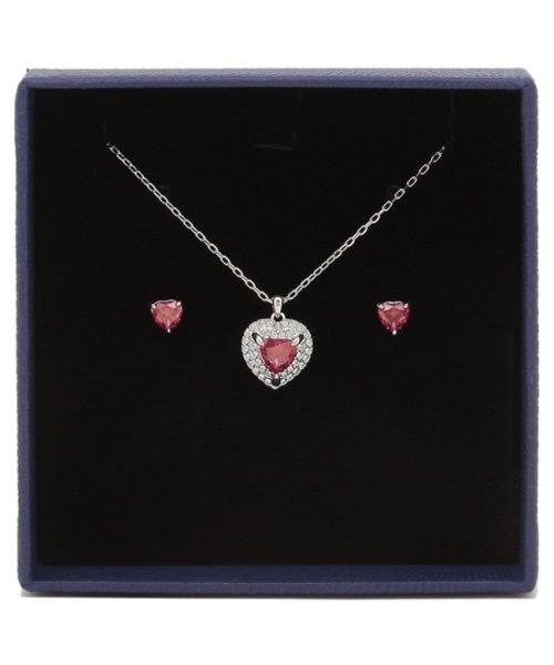 スワロフスキー ネックレス アクセサリー Swarovski ピンク シルバー スワロフスキー Swarovski D Fashion スワロフスキー ネックレス アクセサリー Swarovski ピンク シルバー スワロフスキー Swarovski D Fashion