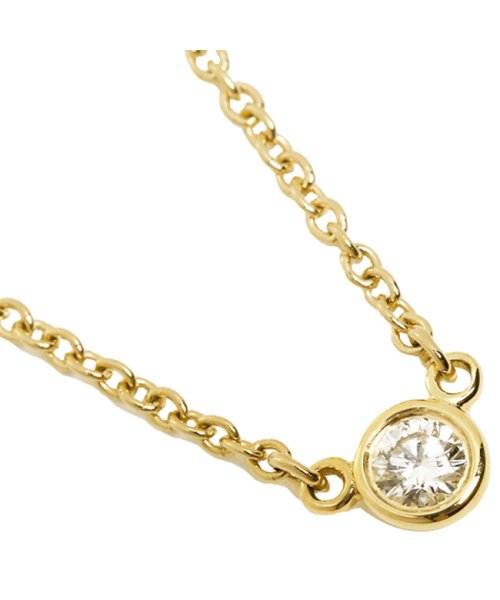 ティファニー ネックレス アクセサリー Tiffany Co ダイヤモンドバイザヤード 0 05ct 18k イエローゴールド ティファニー Tiffany Co D Fashion