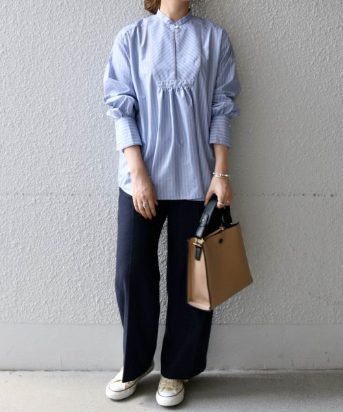 Ships Any フロントヨーク バックギャザーシャツ シップス エニィ ウィメンズ Ships Any Womens D Fashion Ships Any フロントヨーク バックギャザーシャツ シップス エニィ ウィメンズ Ships Any Womens D Fashion