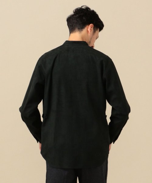 セール Sc フェイクスエード スタンドカラー シャツ シップス メン Ships Men D Fashion