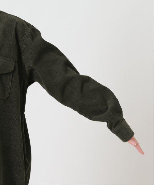 Lee リー Slobe別注 コーデュロイシャツワンピース スローブ イエナ Slobe Iena D Fashion