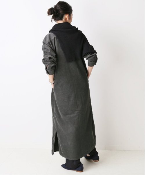 Lee リー Slobe別注 コーデュロイシャツワンピース スローブ イエナ Slobe Iena D Fashion