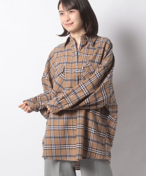 セール チェックbigボリュームスリーブ シャツ イング Ingni D Fashion セール チェックbigボリュームスリーブ シャツ イング Ingni D Fashion