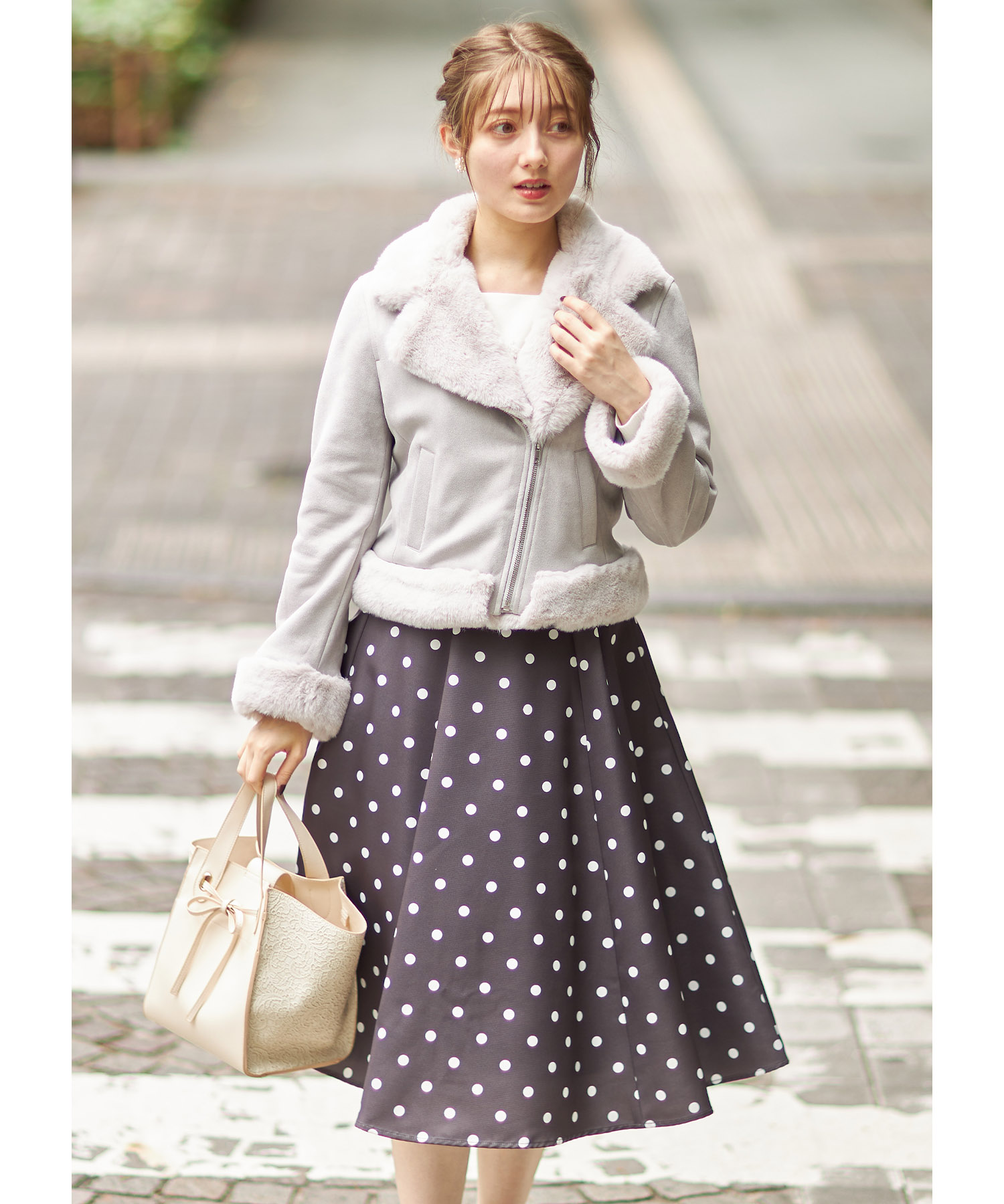 セール】トッコクローゼット tocco closet フェイクムートン