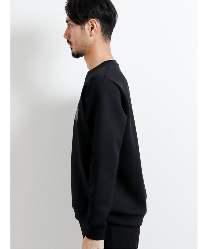 takachan出品 クーポン】ポンチ厚盛ラバープリント クルーネック長袖Tシャツ