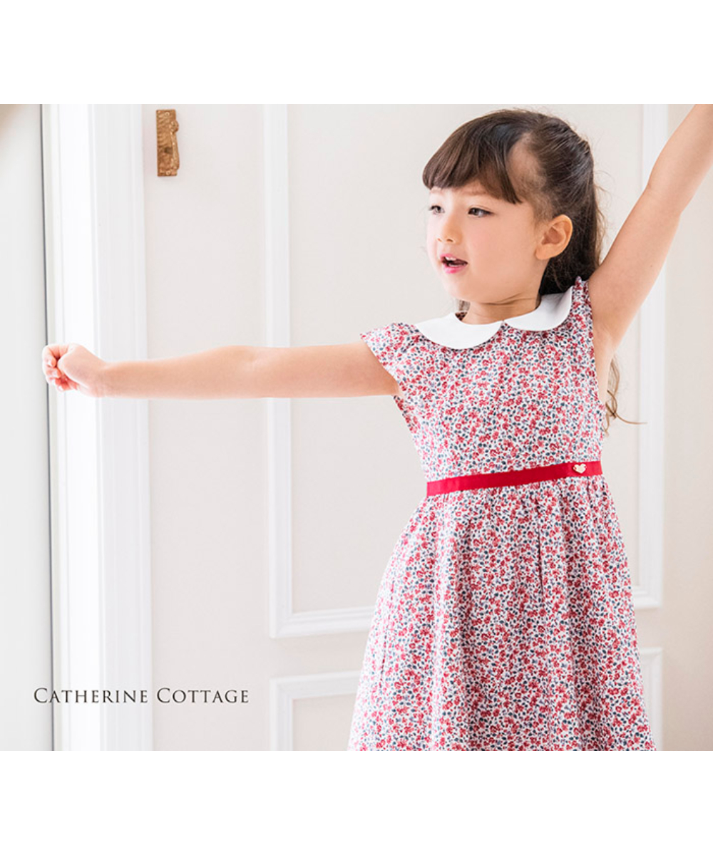 Coquette Doll アンティーク柄ワンピース 花柄 メイデン