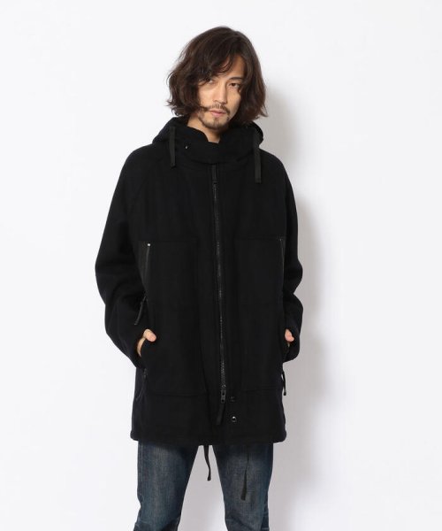 ENGINEERED GARMENTS×Schott(エンジニアド ガーメンツ×ショット) 701EG MELTON UTILITY HOODED COAT