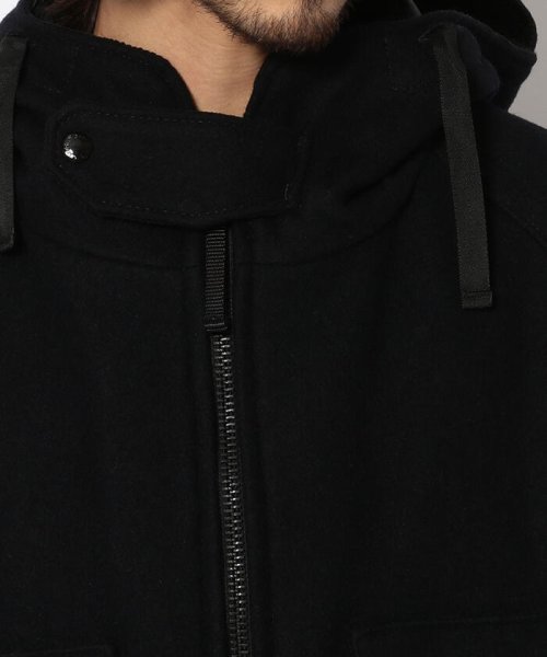 ENGINEERED GARMENTS×Schott(エンジニアド ガーメンツ×ショット) 701EG MELTON UTILITY HOODED COAT