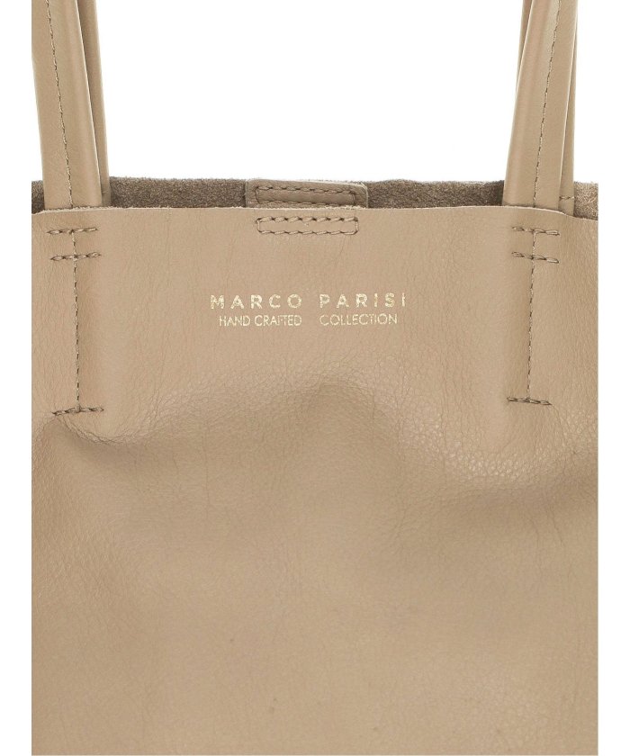 MARCO PARISI イタリア製 本革 オリーブ トートバッグ