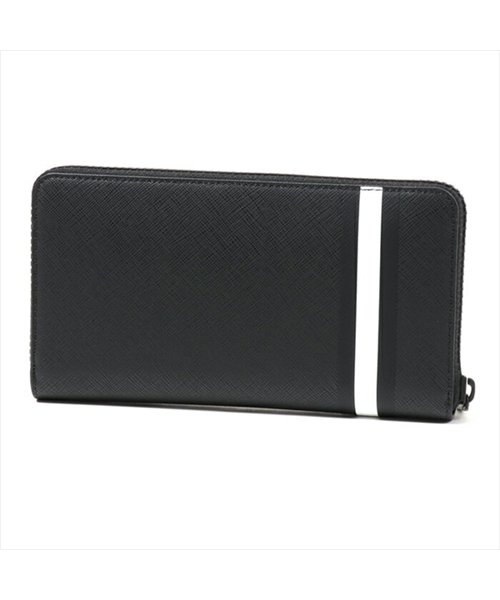 セール Bally バリー Balen Of ラウンドジップ レザー ウォレット 長財布 30 ブラック メンズ バリー Bally D Fashion