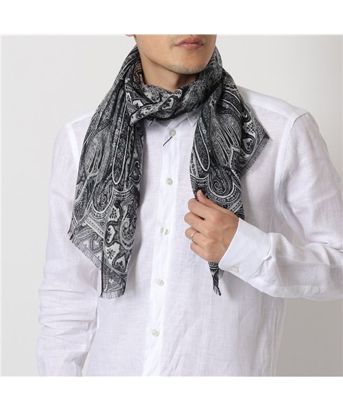 Etro エトロ 5011 Sciarpa Calcutta 44 138 Scarf ペイズリー柄 マフラー スカーフ ストール メンズ エトロ Etro D Fashion