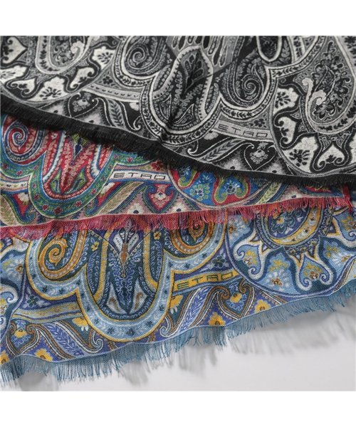 Etro エトロ 5011 Sciarpa Calcutta 44 138 Scarf ペイズリー柄 マフラー スカーフ ストール メンズ エトロ Etro D Fashion