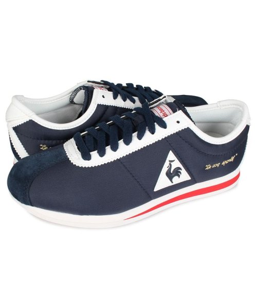 クーポン ルコック スポルティフ Le Coq Sportif モンペリエ R スニーカー メンズ レディース Montpellier R ネイビー Ql1qgc12nv ルコックスポルティフ Lecoqsportif D Fashion