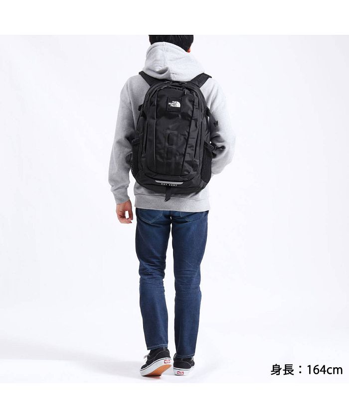 THE NORTH FACE ノースフェイス リュック 30L 女子 HOT SHOT SE 400D 3KYJ NM72008【TNF BLACK】