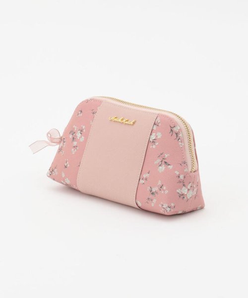 セール フラワー柄ポーチ ミッシュマッシュ Misch Masch D Fashion セール フラワー柄ポーチ ミッシュマッシュ Misch Masch D Fashion