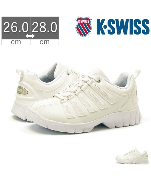 K Swiss ケースイス Plus スニーカー メンズ ホワイト Ks 02pls ケースイス K Swiss D Fashion