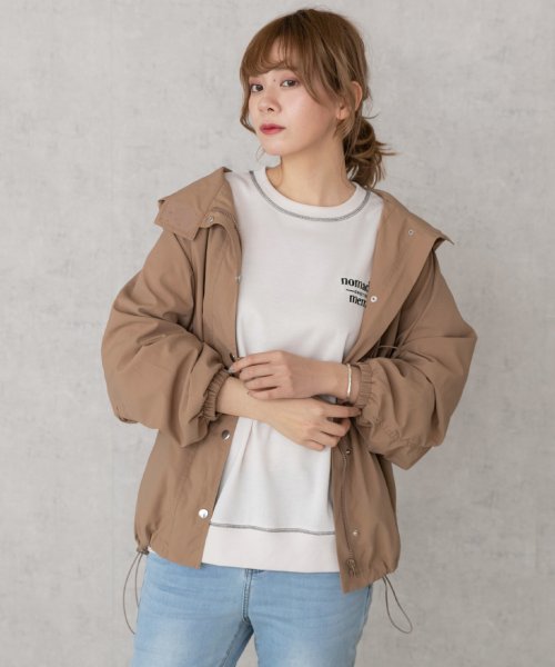 セール ウエスト絞りマウンテンパーカー アドティエ Ad Thie D Fashion