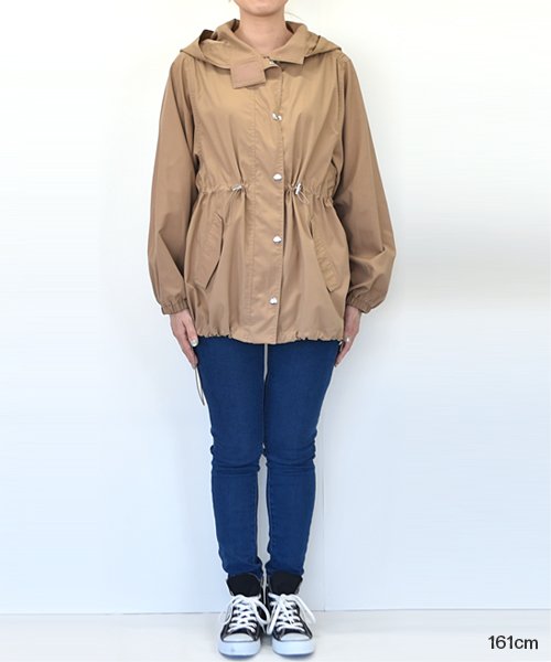 セール ウエスト絞りマウンテンパーカー アドティエ Ad Thie D Fashion