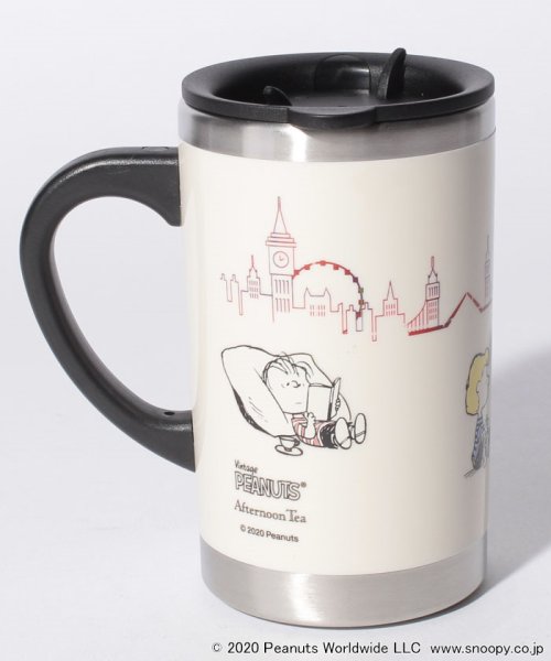 Peanuts サーモス ステンレスマグカップ アフタヌーンティー リビング Afternoon Tea Living D Fashion