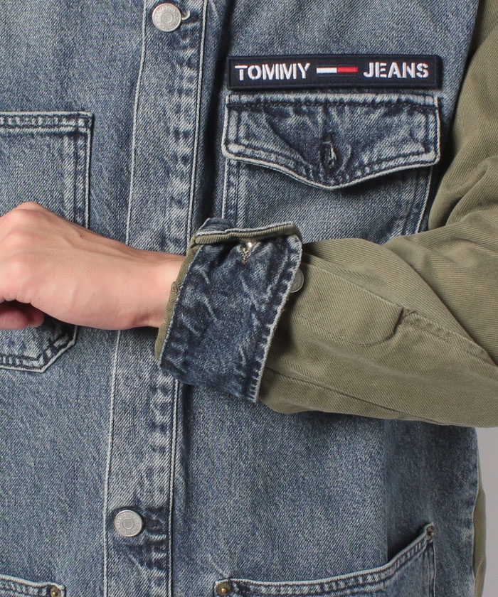 tommy jeans（トミー ジーンズ）の「オーバーサイズレターマン