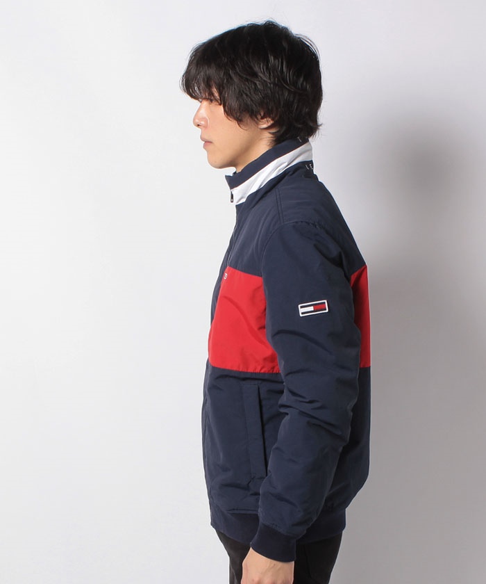 セール】トミージーンズ TOMMY JEANS カラーブロックパデット セール】トミージーンズ TOMMY JEANS カラーブロックパデット
