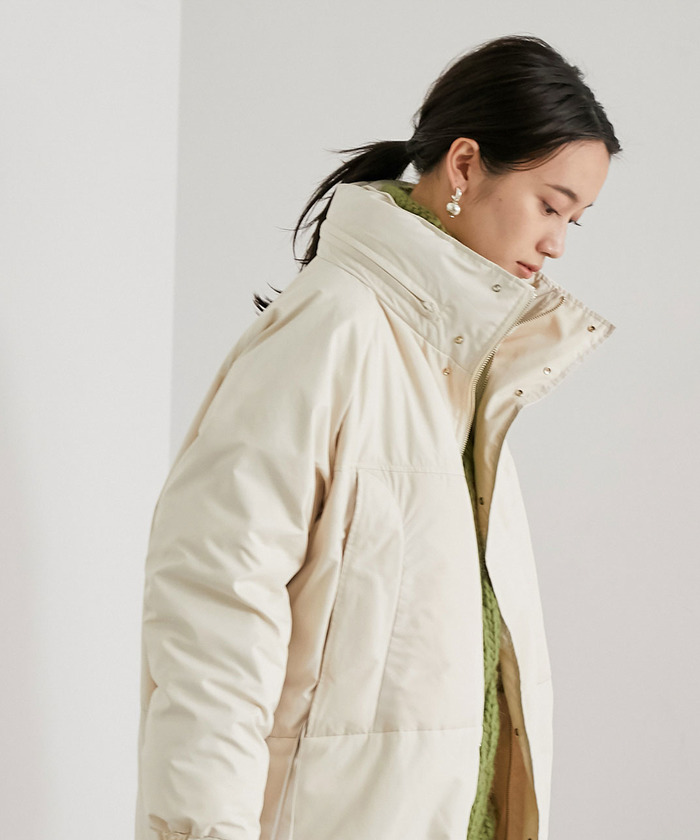 セール 30%OFF】ALLIEDパフィーダウンライクミドルコート
