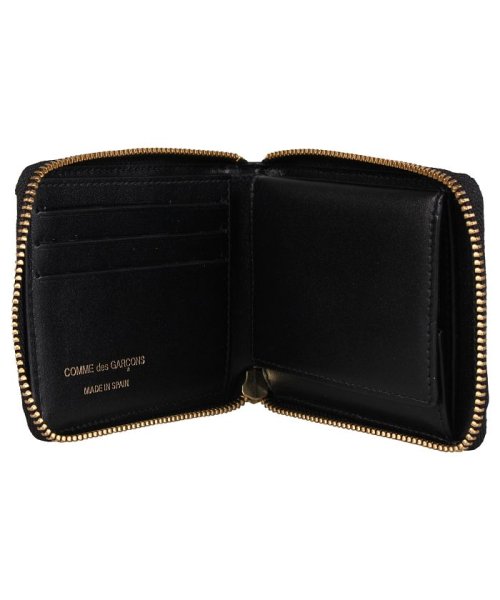 コムデギャルソン Comme Des Garcons 財布 二つ折り メンズ レディース ラウンドファスナー Tartan Patchwork Wallet レ コムデギャルソン Commedesgarcons D Fashion