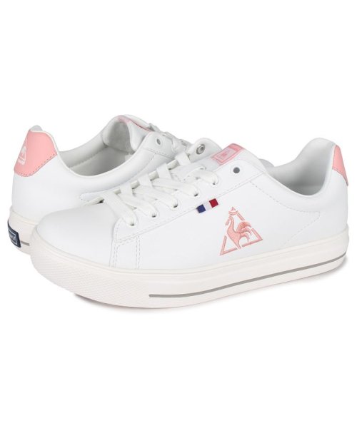ルコック スポルティフ Le Coq Sportif テルナ バウンド コート スニーカー レディース Teluna Bound Court ホワイト 白 Ql ルコックスポルティフ Lecoqsportif D Fashion